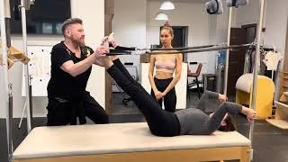 Pilates Cadillac стройные ноги и плоский живот. Виль Шайнуров обучение ART OF PILATES