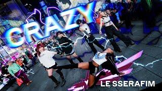 [K-POP IN PUBLIC NYC] LE SSERAFIM (르세라핌) 'CRAZY' | Dance cover by F4MX