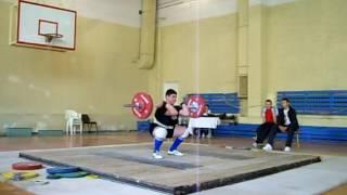 Competitions in weightlifting - 80kg push (Nizhny Tagil)