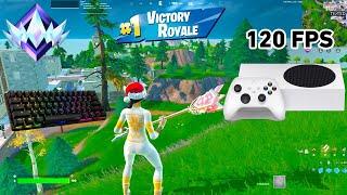 Fortnite Unreal Ranked Reload on Xbox Series S | Keyboard & Mouse Gameplay | 120 FPS