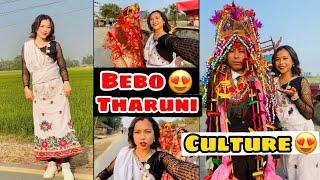 YESTO PO HUDO RAIXA//THARU CULTURE MA//BEHY//RAMAILO VAYO//bebo_vlog️