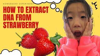 Home Experiment: How to extract DNA from Strawberry