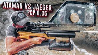 Ataman ML15 6 VS Jaeger 6.35 (100 метров и пробитие)