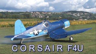 RC CORSAIR F4U 62 kg Warbird, Pilot Jean Claude Buchs