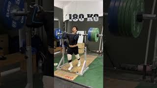 MOHAMED EHAB/Training/Front Squat 180 kg (WC 81)