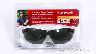 Honeywell Uvex Ignite Safety Eyewear with a Frameless Design & Gray Lenses (RWS-51038)