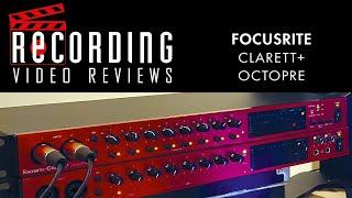 RECORDING Video Review: Focusrite Clarett+ OctoPre