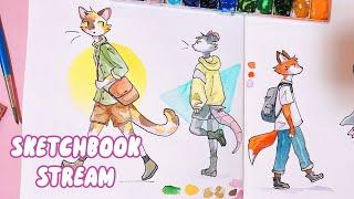 Sketchbook Doodles and Shop SALE | !possum !sale