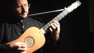 Francesco Corbetta; Sarabande & Double from La Guitarre Royalle of 1671.