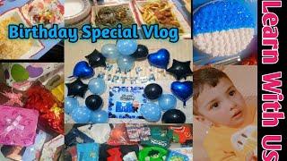 Birthday Special Vlog | Choti Si Party | Birthday Decor Ideas At Home | Birthday Celebration At Home