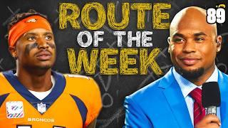 Steve's ROUTE OF THE WEEK | Courtland Sutton is EATING