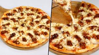 Chicken Pizza | Pizza Without Oven