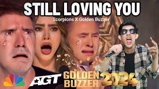 Simon Cowell Crying When The Heard Extraordinary Voice Singing Still Loving You - Scorpions