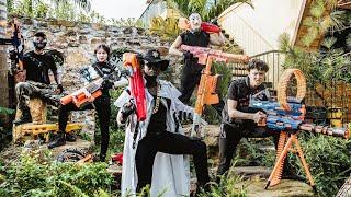 Nerf Guns War : The Great Nerf Heist Unveiled! Boss Wanted Criminal Group Fight S.W.A.T SEAL Team