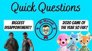 Quick Gaming Questions: Mr Marvell