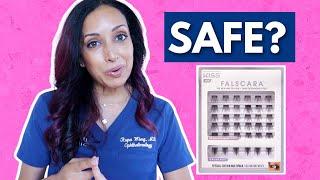 Are Falscara Lashes Safe? Eye Doctor Explains