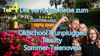 Teil4: Union Lido Reality Camping Telenovela. Mit dem Wohnwagen, ganz oldschool nach Italien.