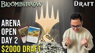 The $2000 Redemption Draft. Let's Go! | Arena Open Day 2 Final Draft | Bloomburrow Draft | MTG Arena