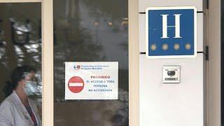 Madrid hotel transformed into coronavirus hospital | AFP