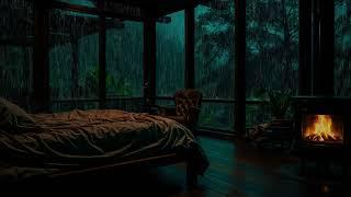 Soothing Rainy Day Vibes With Forest Rain️Easy to Deep Sleep, Relaxation, And A Peaceful Night