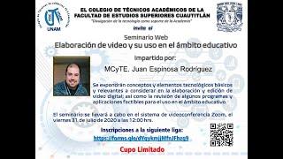 Elaboración de vídeo y su uso en el ámbito educativo