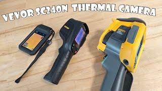 Vevor Thermal Camera SC240N vs Flir C5 vs Fluke Ti400