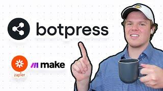 Botpress and ChatGPT Trained Chatbots Beginner's Guide With Zapier & Make Integration | Tutorial