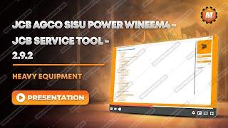 Testing New JCB AGCO SISU POWER WINEEM4 - JCB SERVICE TOOL 2.9.2