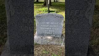 FAMOUS JACK MCAULIFFE GRAVE #famousgraves #death #boxer #cemetery