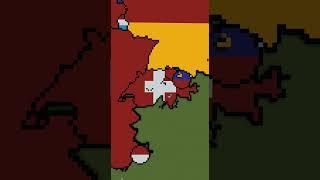 Building Switzerland in 3 Scales #Switzerland #swiss #maps #flags #minecraft