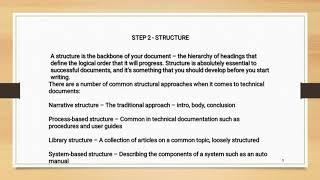 Technical Writing Process