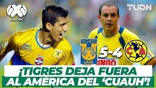 ¡Remontada! Tigres logra la voltereta y elimina al Ame | Tigres vs América | 5-4 Global | TUDN