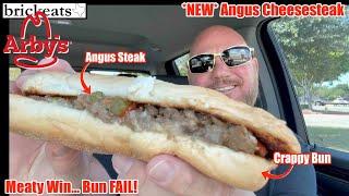 Arby’s New Cheesesteak Review: Angus A+… Bun is a Flop! 