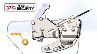 Механический замок капота и коробки передач Gear Lock от компании Prosecurity