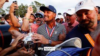 Bryson DeChambeau's EPIC trophy celebrations with fans