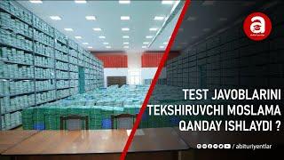 Test javoblarini tekshiruvchi moslama qanday ishlaydi ?