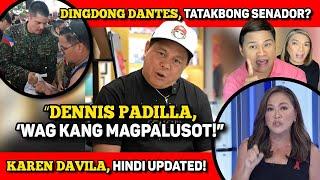 BINI AT SB19, MAY PAGLILINAW SI KAREN DAVILA!  DINGDONG, FOR SENATOR?#BAGYONGCARINA #DENNISPADILLA