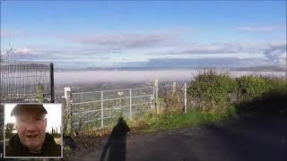 Sea of Mist Middle Braniel Rd Views Over Belfast & Hip Replacement Rant