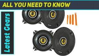 KICKER 46CSC44 CS-Series Coaxial Speakers: Upgrade Your Car Audio Experience!