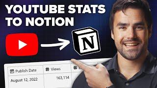 How to Automatically Track YouTube Stats in Notion! (No-Code)