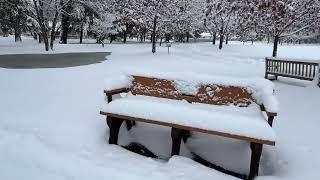 First snowstorm of the season