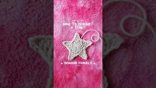 How to crochet a star!!  || crochet patterns | crochet star tutorial | crochet star