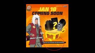 Naruto फ्री Rewards  FF X Naruto collaboration  ff new event/free fire new event#shorts #ff