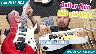 Guitar đấu giá Nhật: Ibanez - Yamaha cực đẹp và chất lượng | Ngày 29-12-2024 | Amigos Guitars Shop