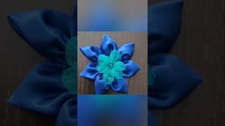#diy #fabric flower trick #trending with 1M views #handmade #babyfrock #shorts #viralshort