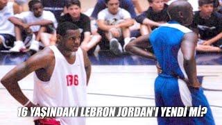 16-Years Old LeBron Beat Michael Jordan?