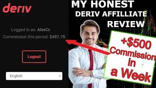 Deriv Affiliate Program Review: Everything You need to Know to Earn Massively