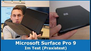 TEST: 845 € - Microsoft Surface Pro 9 im Test || i5, 8GB RAM, 256GB SSD, Windows 11 Tablet
