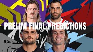 NRL PRELIMINARY FINALS TIPS & PREDICTIONS 2024