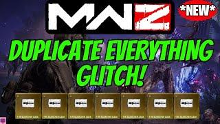 MWZ - New SOLO DUPLICATE EVERYTHING GLITCH in MW3 ZOMBIES! (DUPE INSURED WEAPONS + ALL STASH ITEMS!)